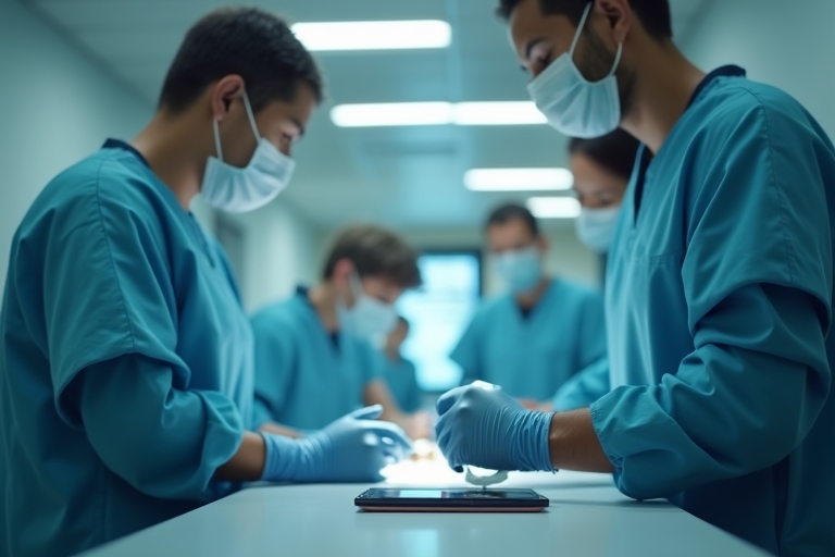 Descubre cómo la inteligencia artificial está transformando la salud, mejorando diagnósticos, tratamientos y la gestión médica.